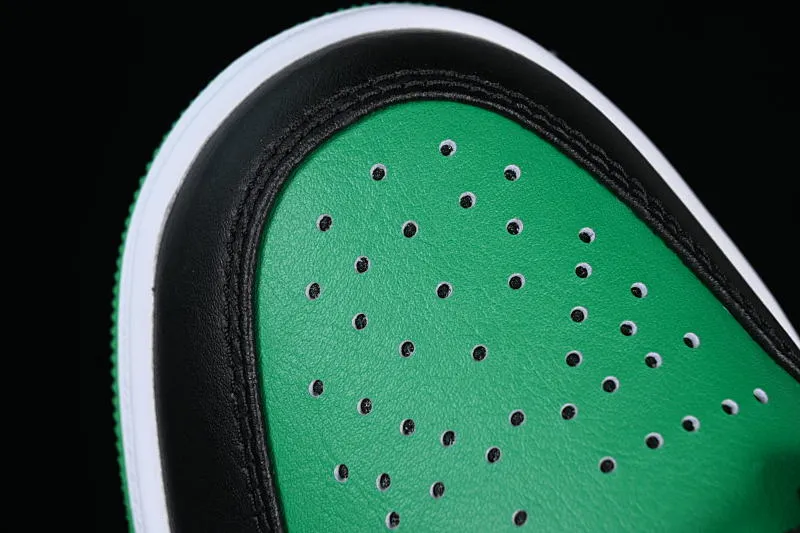 All categories Air Jordan Jordan series basketball shoes Air Jordan 1 Low G version pure original Air Jordan 1 Low "Lucky Green" AJ1 Joe 1 black green low-top basketball shoes 553558-065